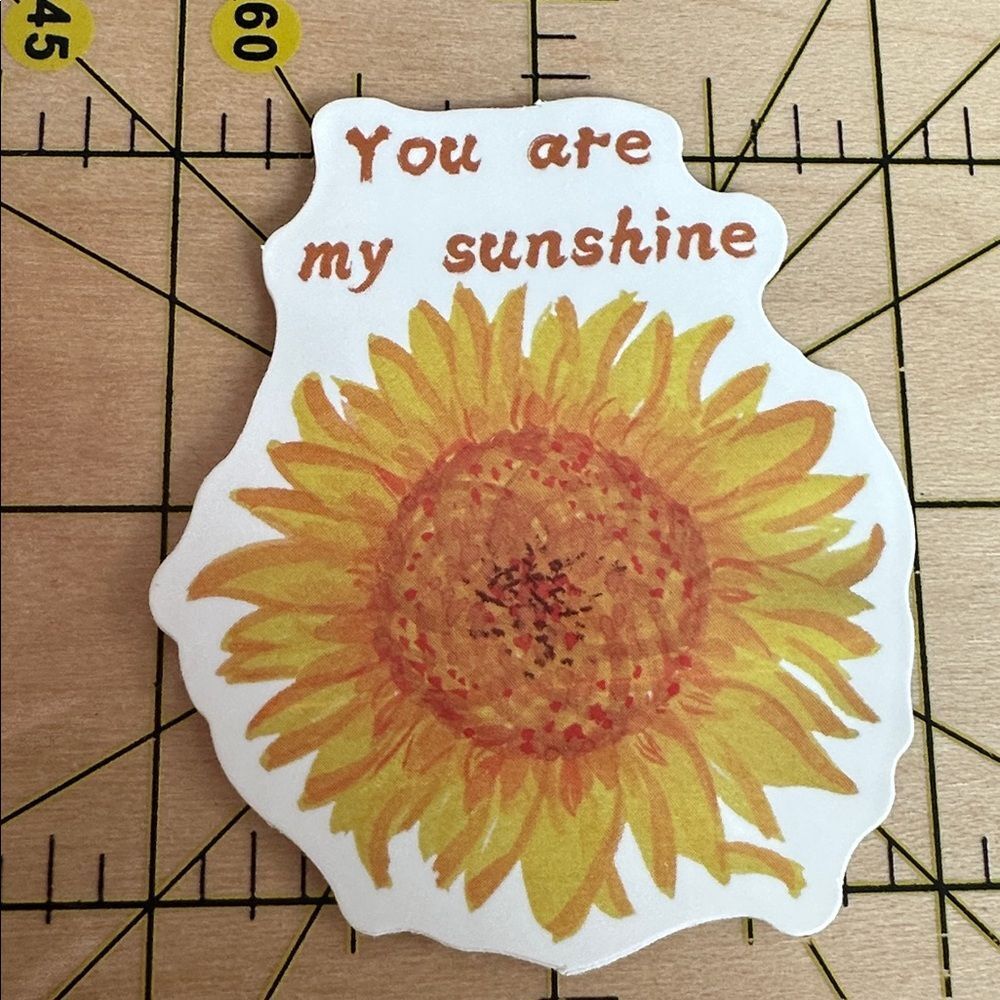💜13/$13 +Bundle Sticker Sale | Sunshine Sunflower Flowers Waterproof Sticker